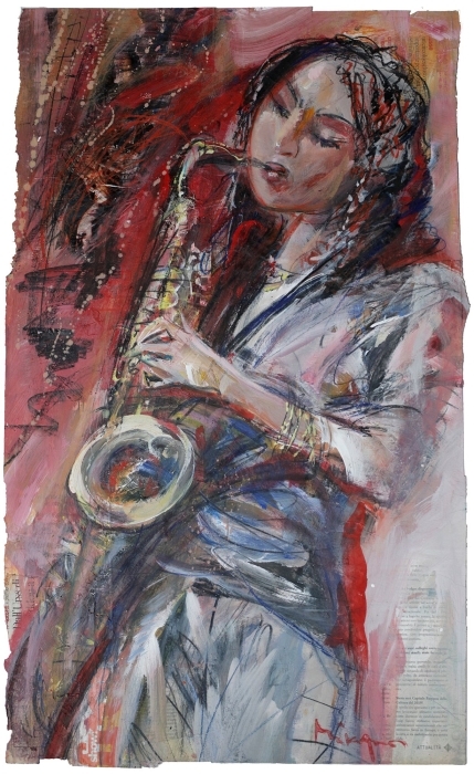 The Girl With A Saxophone
